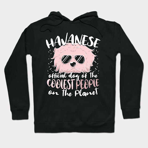 Havanese Tshirt cool cuban bichon dog Hoodie by biNutz